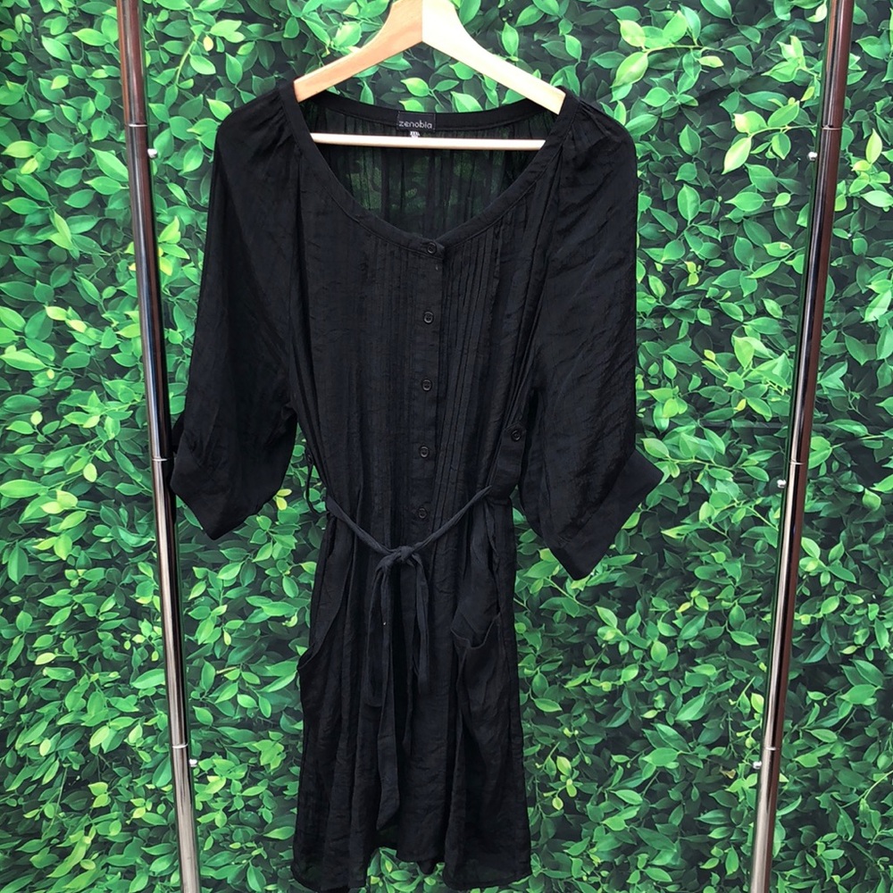 Cute button dress